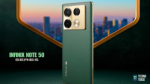 The Infinix Note 50 series boasts a sleek, ergonomic design with a contemporary style. Large, edge-to-edge screens that offer an immersive viewing experience are a common feature of smartphones.